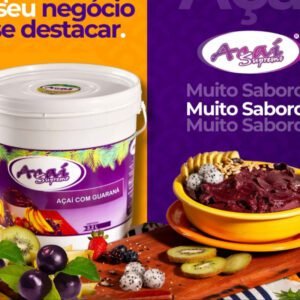 Açaí com Banana Balde 3.2L